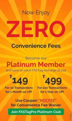 FASTagPro Platinum Membership Plan